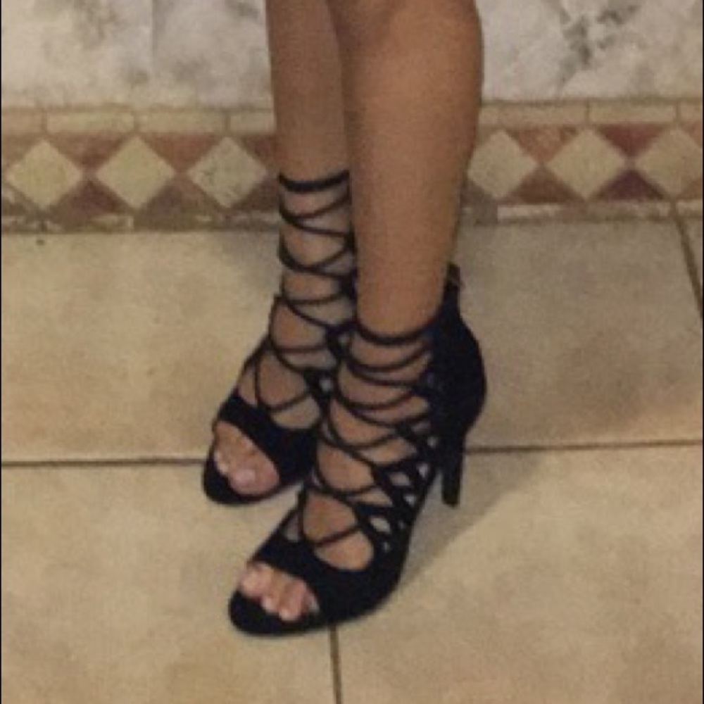 Sexy black heels BOGO